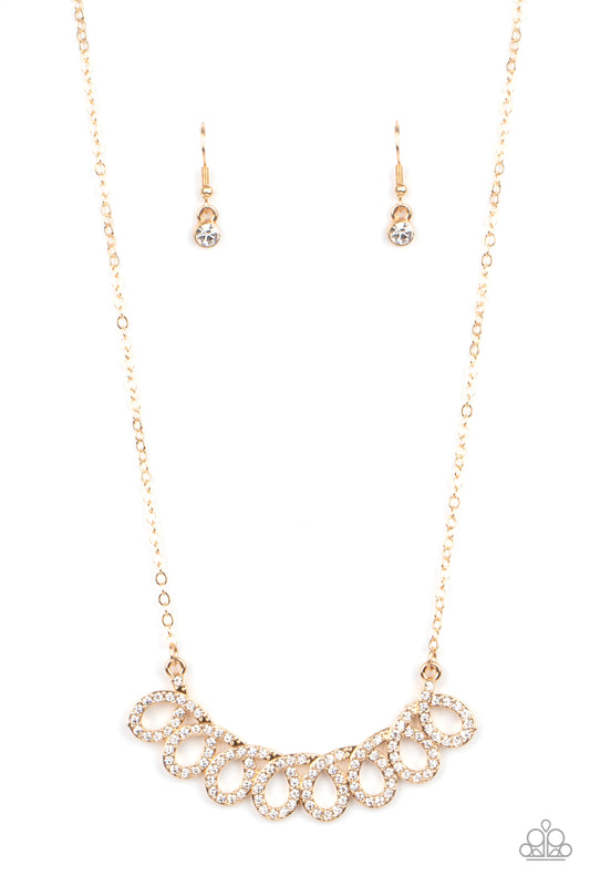 Timeless Trimmings Gold Necklace Paparazzi Accessories. Subscribe and save. P2RE-GDXX-372XX