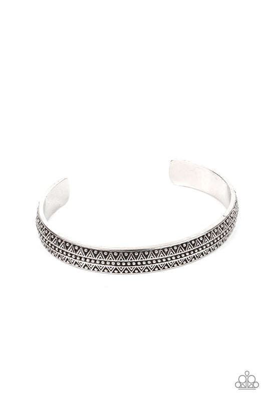 Paparazzi Bracelet ~ Peak Conditions - Silver