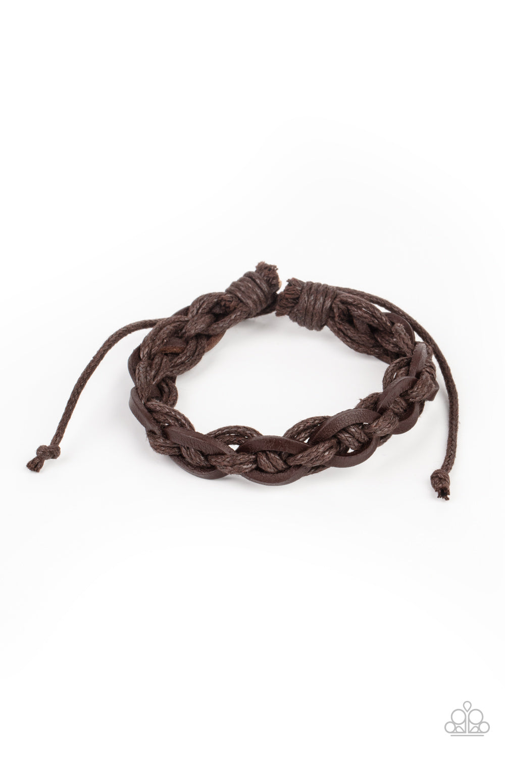 Rugged Adventure - Brown Urban Bracelet Paparazzi Accessories