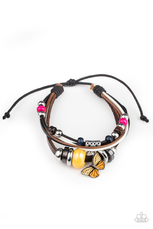 Bodacious Butterfly - Multi Bracelet Paparazzi