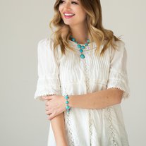 Paparazzi Necklace ~ Terrestrial Trailblazer - Blue