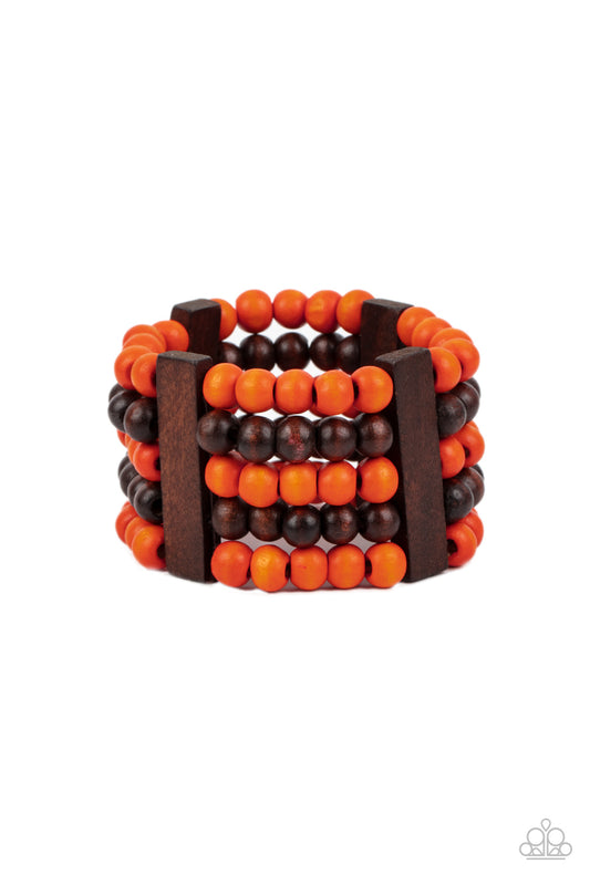 Paparazzi Caribbean Catwalk Orange Bracelet. #P9SE-OGXX-166XX. Subscribe & Save.