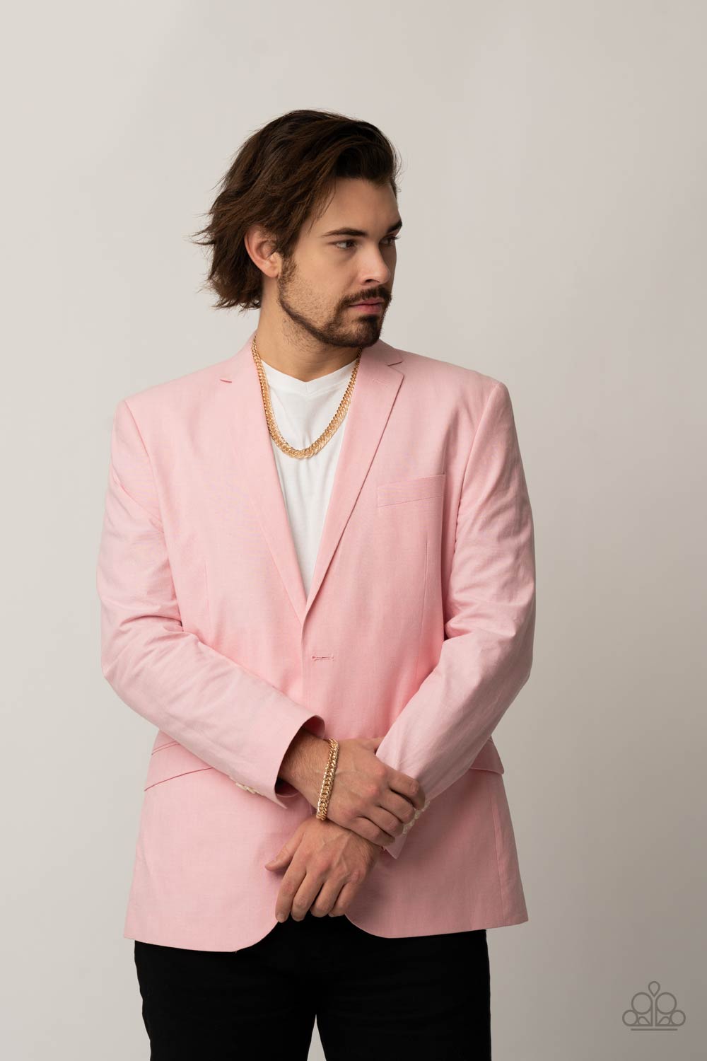 Urban Uppercut Gold Necklace Paparazzi $8 Jewelry. Get Free Shipping. Men's accessory