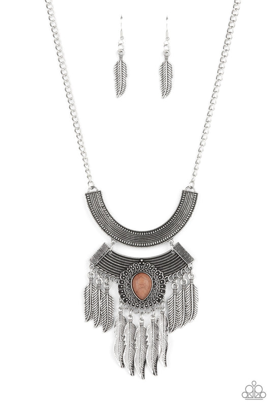 Paparazzi Necklace ~ Desert Devotion - Brown