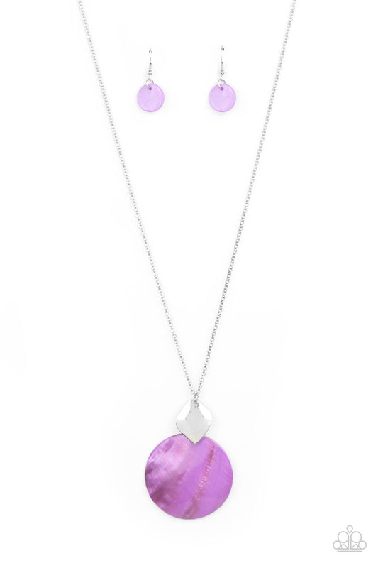 Paparazzi Necklace ~ Tidal Tease - Purple