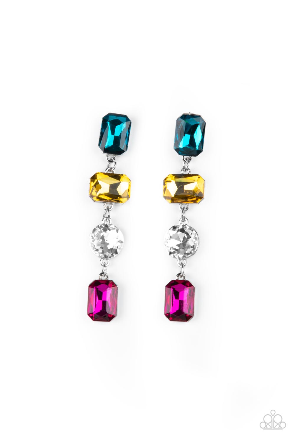 Cosmic Heiress - Multi Earring Paparazzi Accessories P5PO-MTXX-058XX