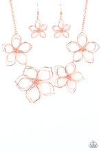 Load image into Gallery viewer, Paparazzi Necklace ~ Flower Garden Fashionista - Copper
