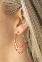 Load image into Gallery viewer, Paparazzi Happy Independence Day Copper Earrings. Subscribe &amp; Save. #P5HO-CPSH-143XX
