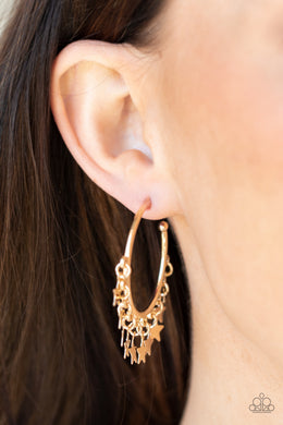 ​Paparazzi Happy Independence Day Gold Earrings. Subscribe & Save. #P5HO-GDXX-228XX. Dainty