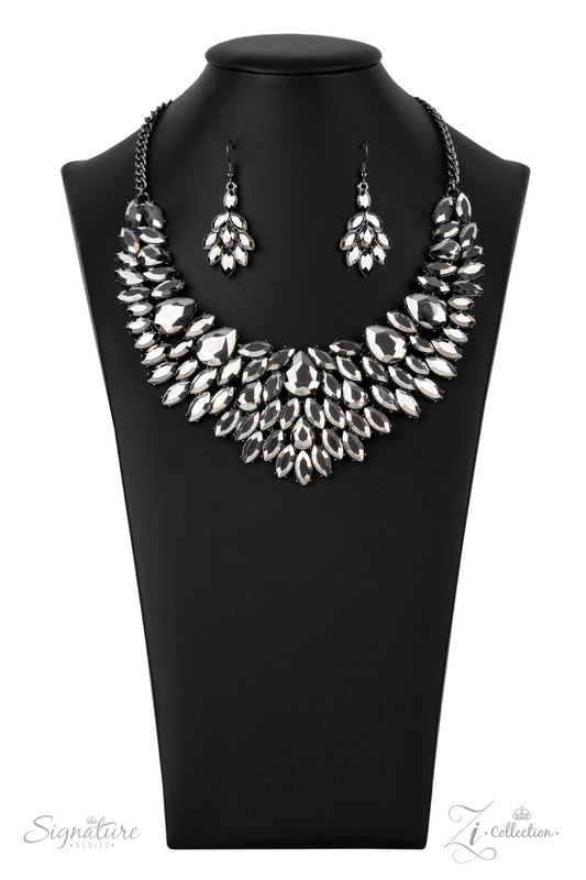 The Tanisha Zi Necklace. 2021 Zi Signature Collection. Paparazzi Zi Accessories.