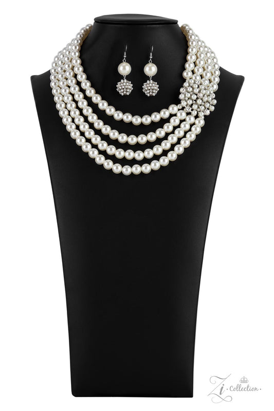Romantic 2021 Zi Necklace Paparazzi Accessories. Subscribe & Save. #Z2114. Pearl Zi Necklace.Vintage