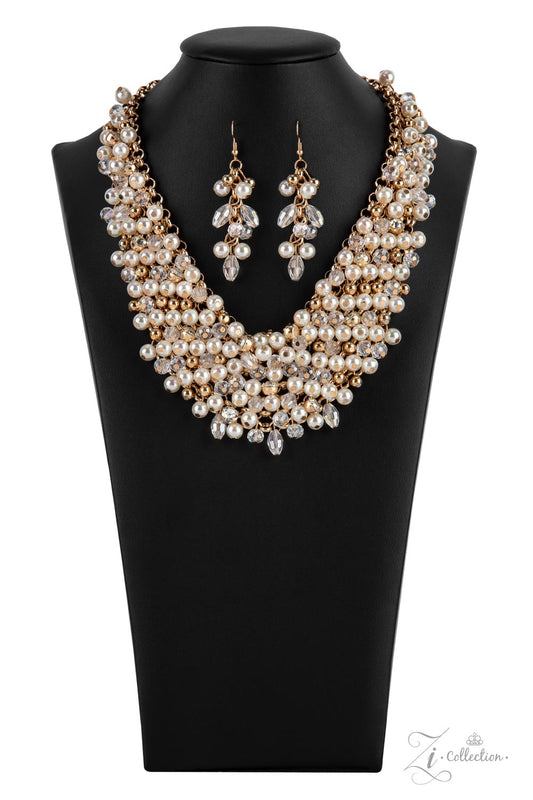 Paparazzi Zi Necklace Sentimental Gold Necklace 2021 Zi Collection. Get Free Shipping. #Z2116.