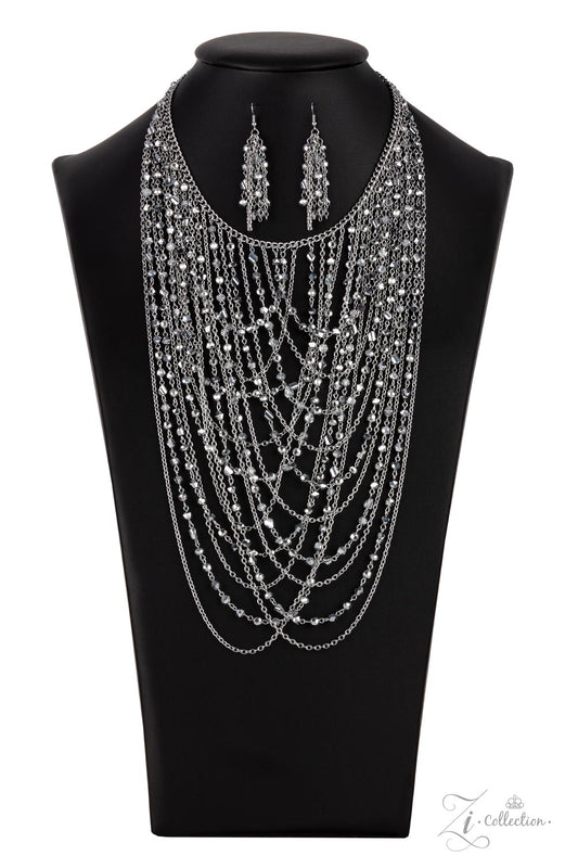 Enticing Zi Necklace Paparazzi Accessories 2021 Zi Collection. Vintage Zi.