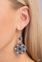 Load image into Gallery viewer, Party at My PALACE Blue Earrings Paparazzi Accessories. Subscribe and Save. #P5ST-BLXX-030XX
