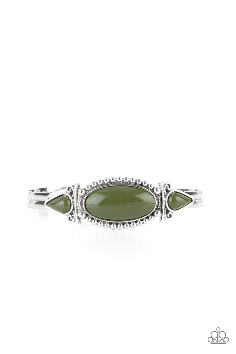 Paparazzi Tribal Trinket Green Bracelet #P9SE-GRXX-143XX Olive Green Paparazzi Bracelet: Ships Free