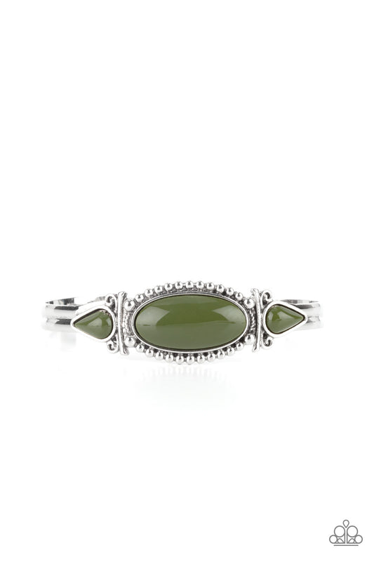 Paparazzi Tribal Trinket Green Bracelet #P9SE-GRXX-143XX Olive Green Paparazzi Bracelet: Ships Free