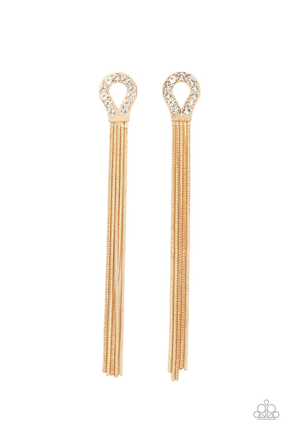 Dallas Debutante - Gold Post Earrings Paparazzi Accessories. Subscribe & Save. #P5PO-GDXX-172XX