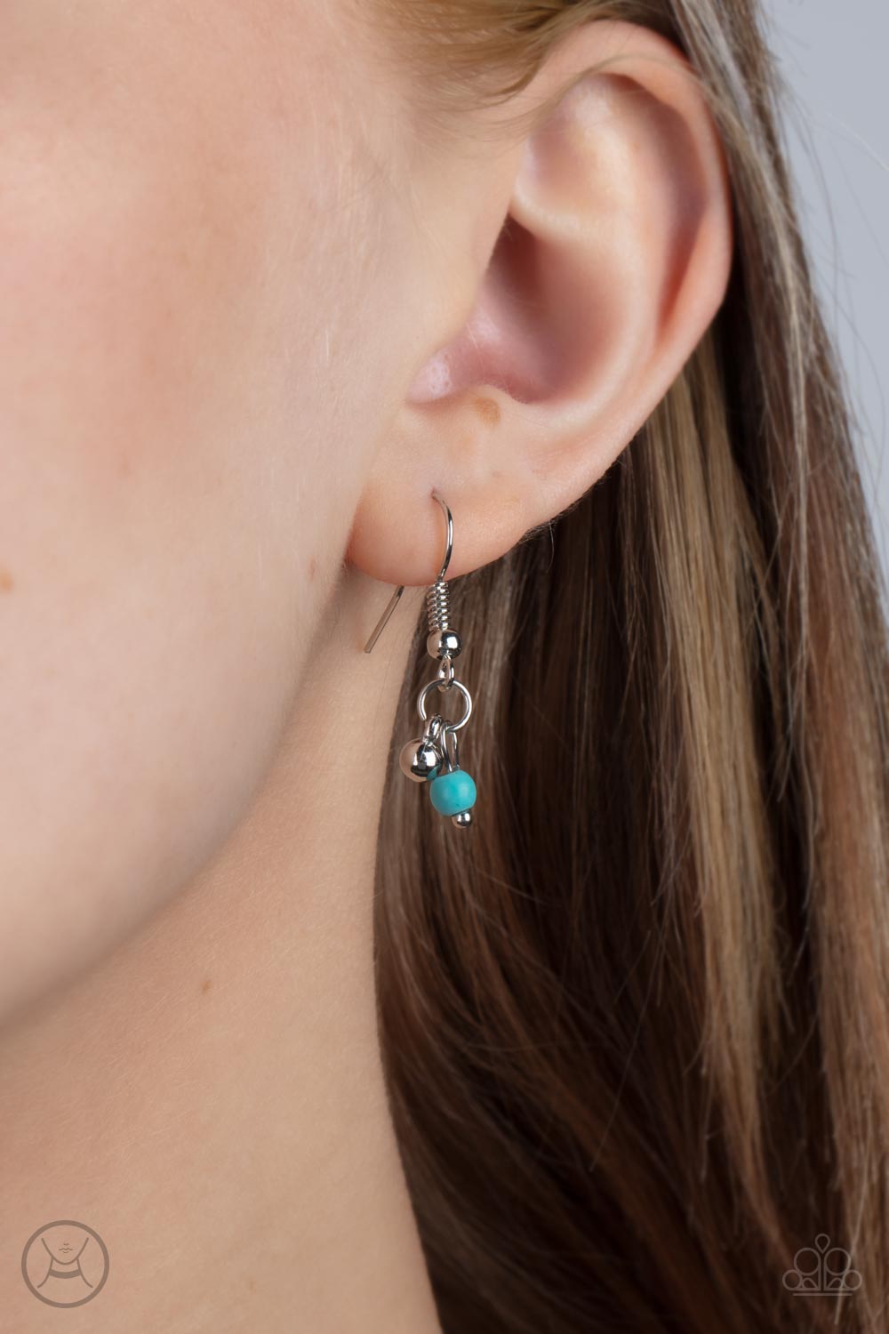 Paparazzi Sahara Social - Blue Necklace with matching earrings