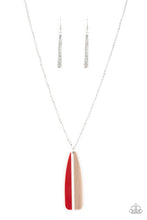 Load image into Gallery viewer, Paparazzi Grab a Paddle - Red Long Necklace. Get Free Shipping! #P2SE-RDXX-314XX

