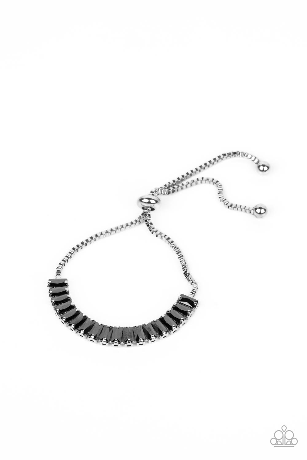 Paparazzi Glitz and Glimmer - Silver Bracelet. Get Free Shipping! #P9DA-SVXX-204XX