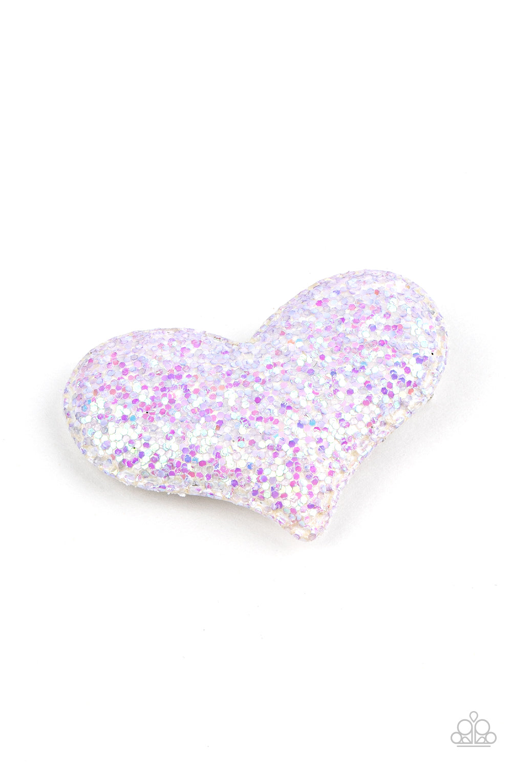 Paparazzi Rainbow Love Multi Iridescent Hair Clip. Kids Accessories. $8 Hair Clip Accessory. Purple