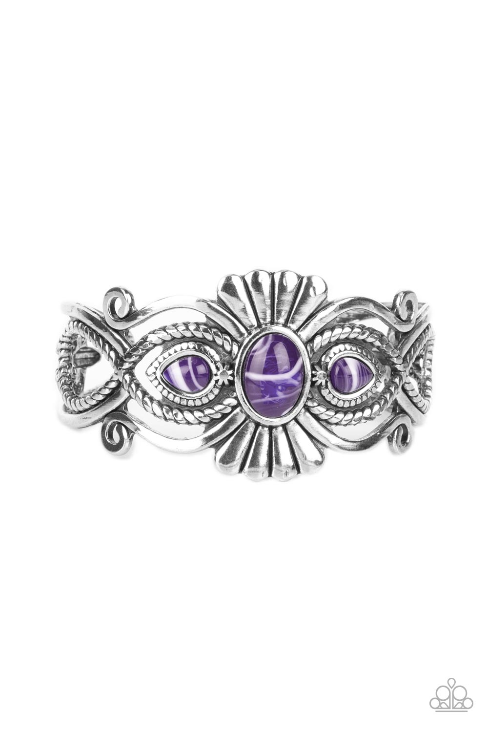 Paparazzi Rural Rumination Purple Bracelet $5 Accessories. Get Free Shipping! #P9SE-PRXX-170XX