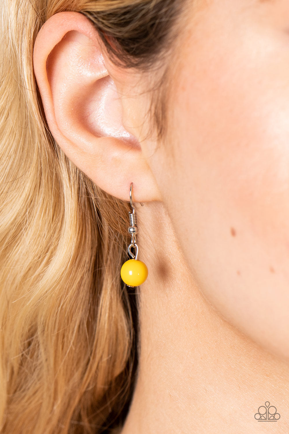 Talisman Trendsetter Yellow Long Necklace Paparazzi Accessories. #P2ST-YWXX-082XX. Get Free Shipping
