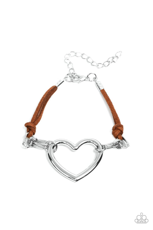 Paparazzi Flirty Flavour - Brown Bracelet #P9WH-BNXX-104DD