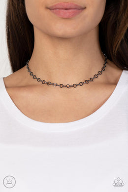 Rolling with the BRUNCHES - White Necklace Paparazzi Accessories. #P2CH-BKXX-079XX. Free Shipping