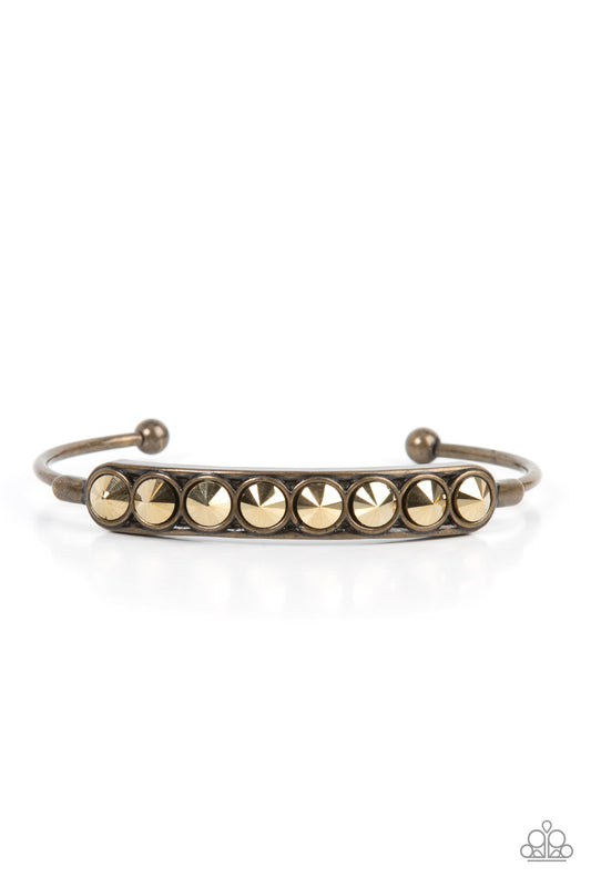 Paparazzi Vertigo Views Brass Cuff Bracelet