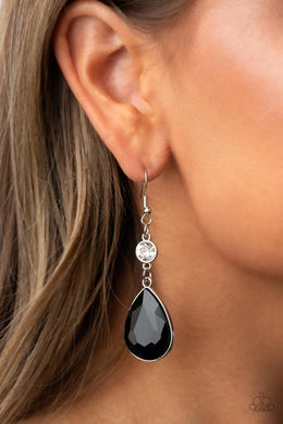 Paparazzi Smile for the Camera - Black Earring $5.00 Jewelry. #P5RE-BKXX-421XX. Subscribe & Save
