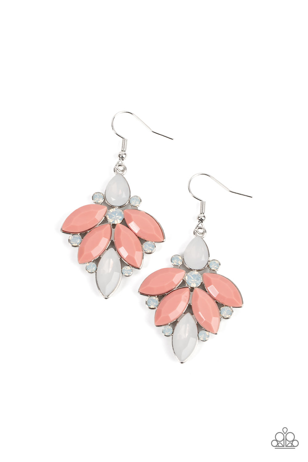 Paparazzi Fantasy Flair - Pink Coral Earrings. Get Free Shipping. #P5WH-PKXX-246XX