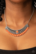 Load image into Gallery viewer, Paparazzi Abundantly Aztec Orange Necklace. Get Free Shipping. #P2SE-OGXX-275XX. $5 Jewelry
