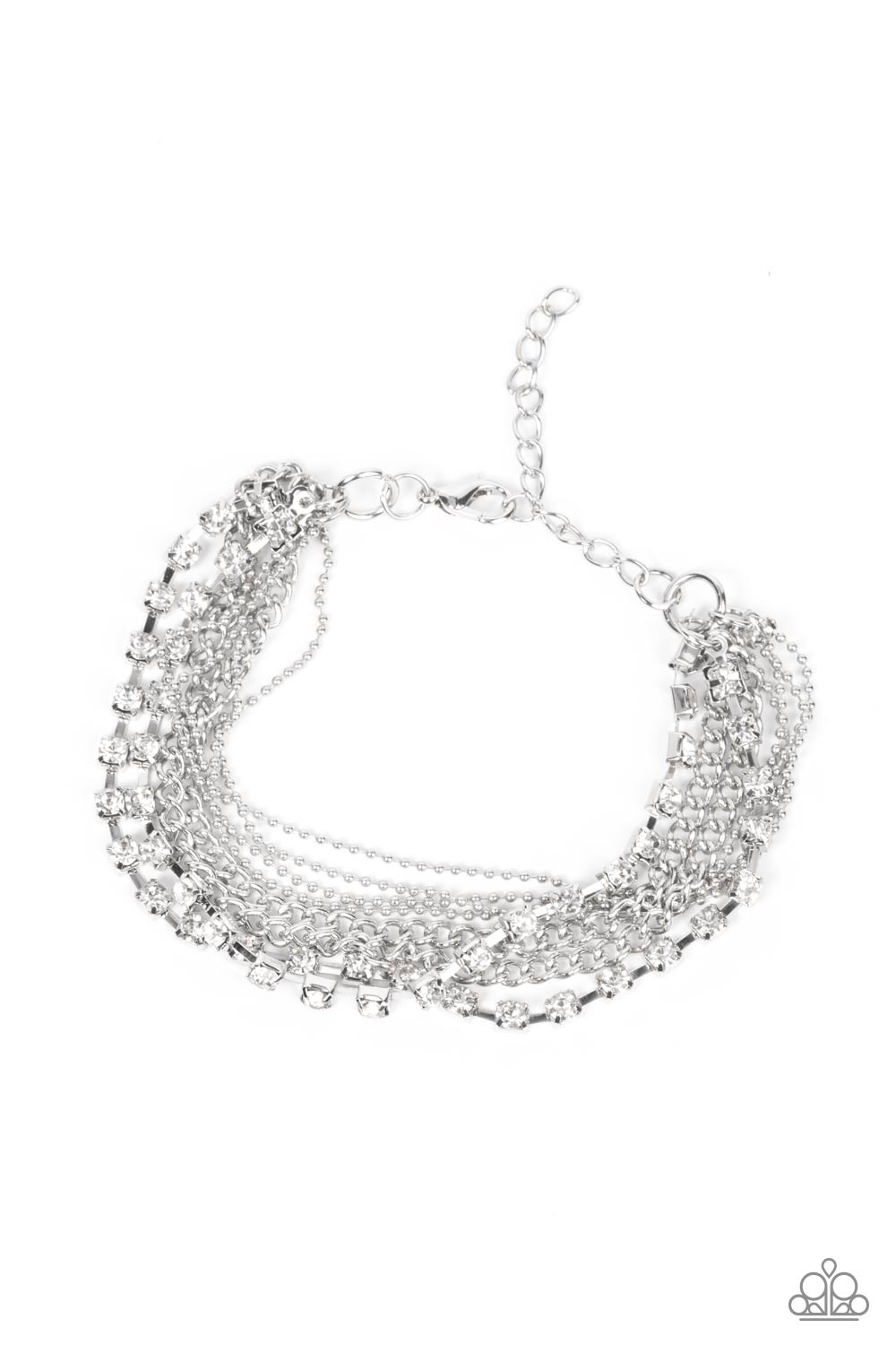 Paparazzi Secretly Sassy White Bracelet. Subscribe & Save. #P9ED-WTXX-031XX