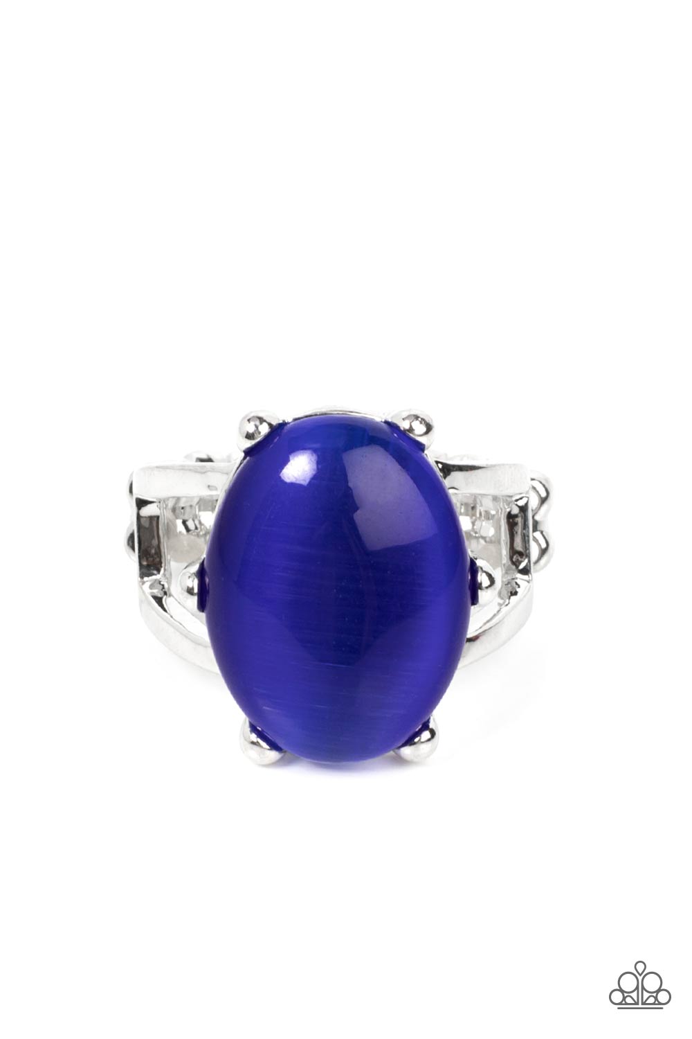 Paparazzi Enchantingly Everglades - Blue Moonstone Ring. Get Free Shipping. #P4WH-BLXX-205XX