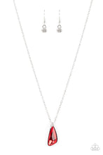 Load image into Gallery viewer, Envious Extravagance Red Dainty Necklace Paparazzi Accessories. Get Free Shipping. #P2RE-RDXX-221XX
