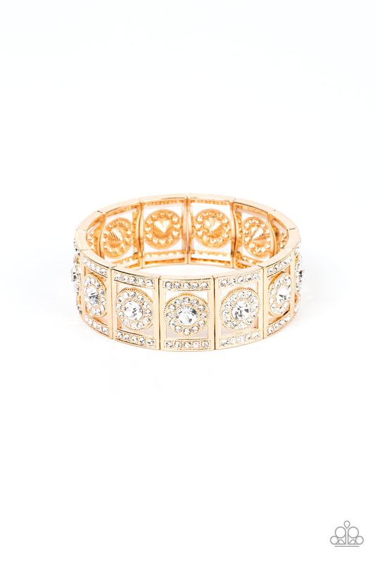 Paparazzi Ultra Upscale - Gold Bracelet. Subscribe & Save. #P9RE-GDXX-320XX