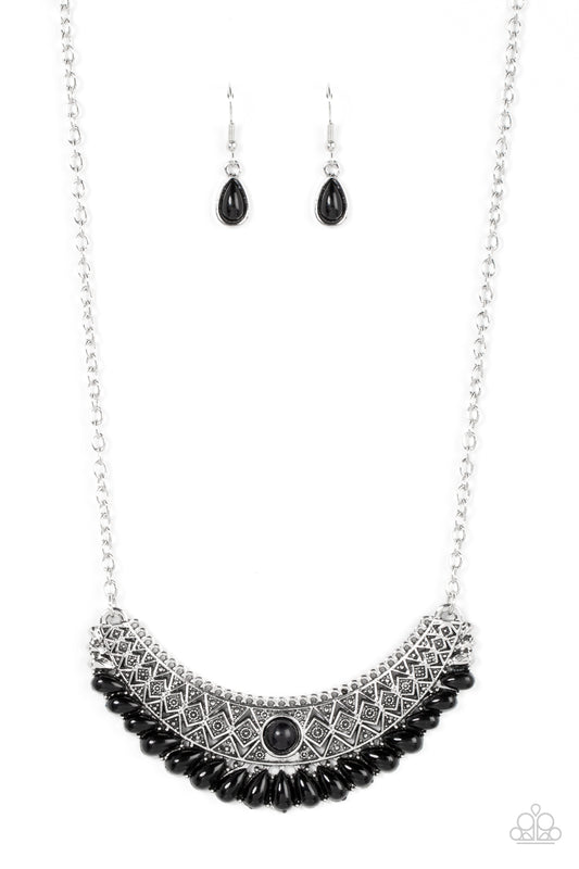 Abundantly Aztec Black Short Necklace For Women. Subscribe & Save. #P2SE-BKXX-305XX
