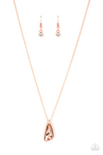 Load image into Gallery viewer, Envious Extravagance Copper Dainty Short Necklace Paparazzi Accessories. Get Free Shipping.
