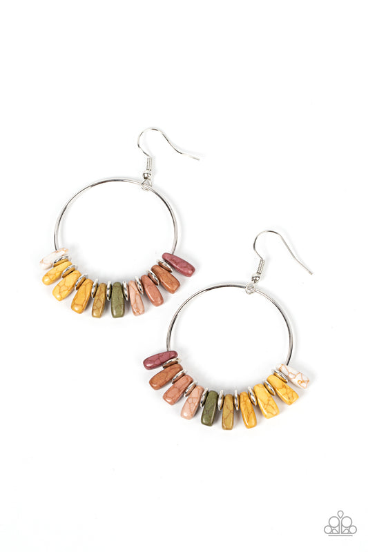 Earthy Ensemble - Multi Hoop Earrings Paparazzi Accessories $5 Jewellery. Subscribe & Save.
