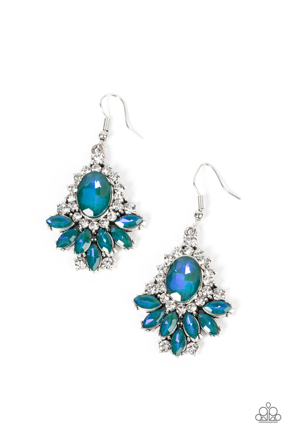Paparazzi Magic Spell Sparkle Green Earrings. #P5WH-GRXX-250XX. Subscribe & Save.