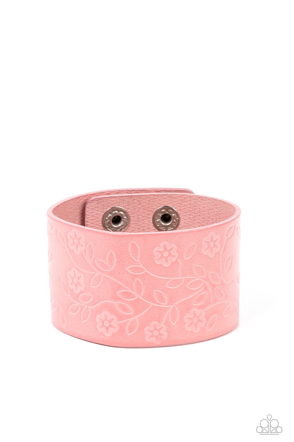 Rosy Wrap Up Pink Leather Wrap Bracelet Paparazzi Accessories. Get Free Shipping. #P9UR-PKXX-144XX