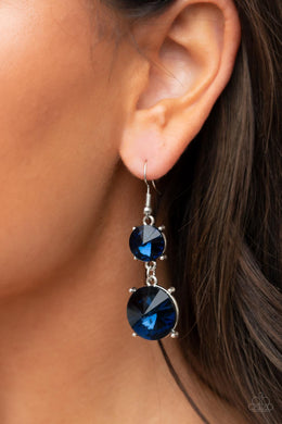 Paparazzi Sizzling Showcase - Blue Earrings. Subscribe & Save. #P5RE-BLXX-263XX