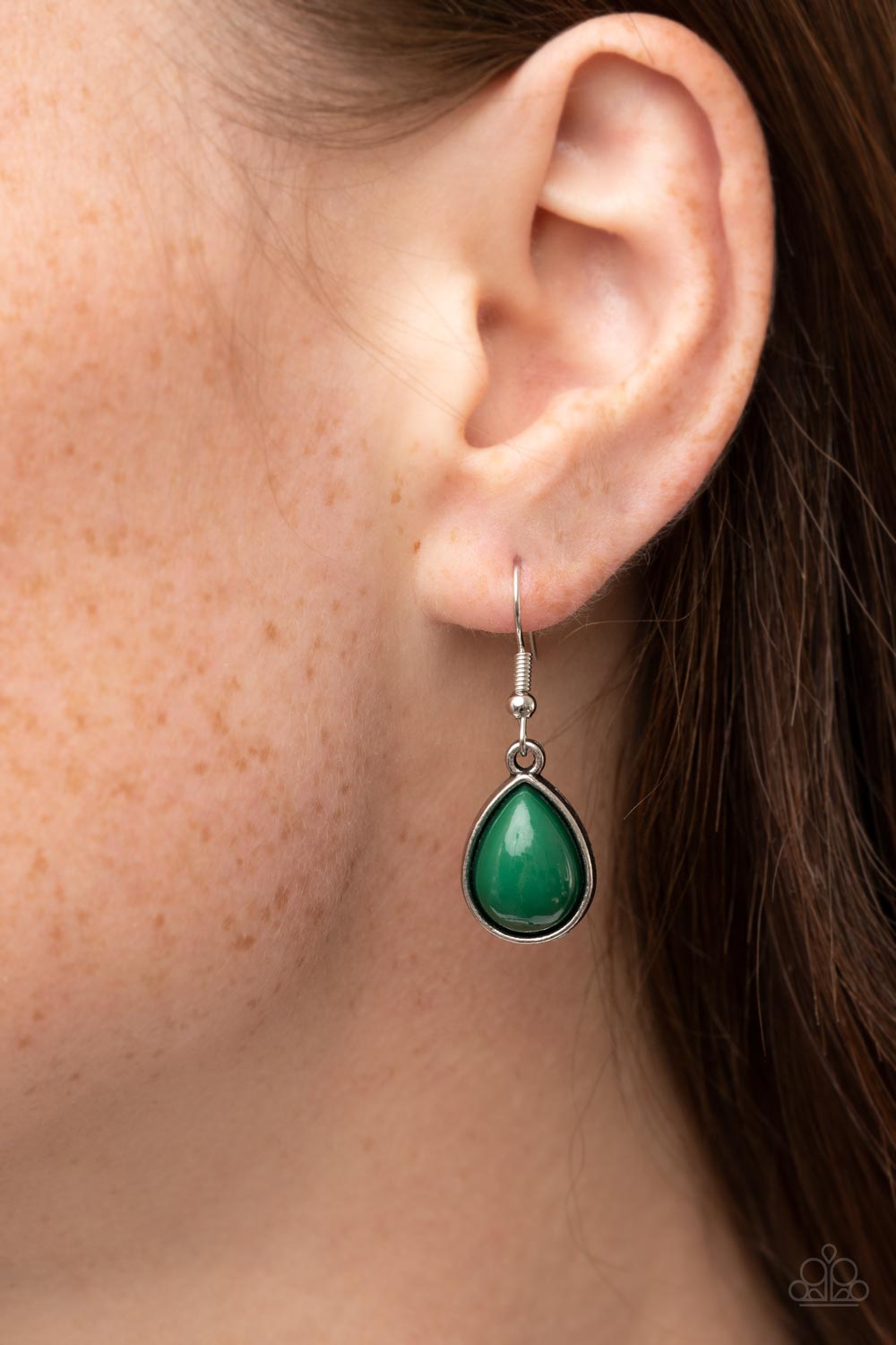 Mediterranean Mystery Green Necklace Paparazzi $8 Jewelry. #P2ST-GRXX-100XX. Free Shipping.