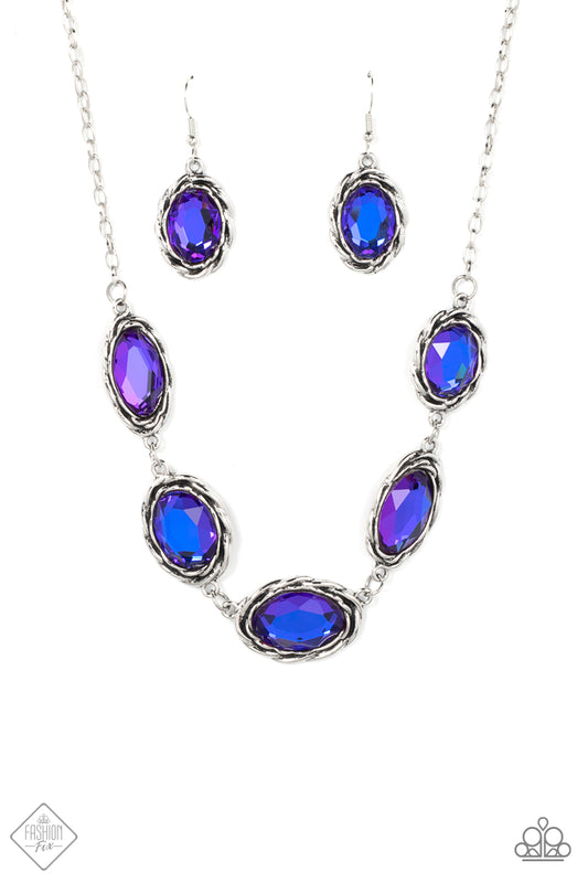 Paparazzi Regal Renaissance - Multi Necklace #P2ST-MTXX-094HQ. Get Free Shipping!