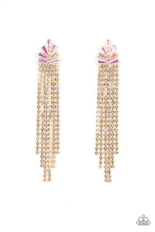 Paparazzi Overnight Sensation Gold Earring. Subscribe & Save. #P5PO-GDXX-216XX. Post Earring