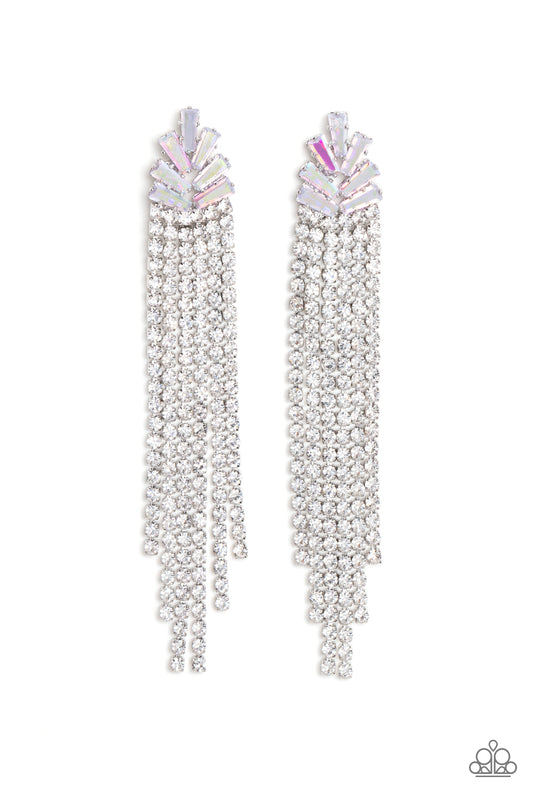 Paparazzi Overnight Sensation Multi Earring. Subscribe & Save. #P5PO-MTXX-082XX. Iridescent Earring