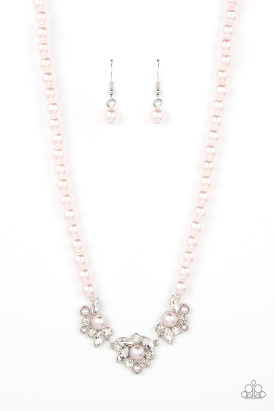 Paparazzi Royal Renditions Pink Necklace. Subscribe & Save. #P2RE-PKXX-363XX. Pink Pearl Necklace