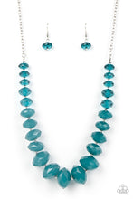 Load image into Gallery viewer, Paparazzi Happy-GLOW-Lucky Blue Necklace. Subscribe &amp; Save. #P9WH-BLXX-274GX. 
