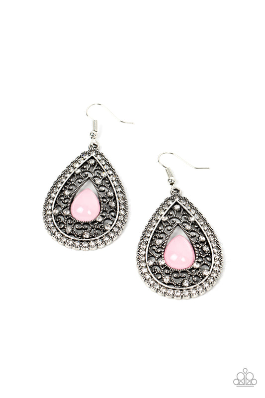 Paparazzi Cloud Nine Couture Pink Earring. ##P5WH-PKXX-268XX. Subscribe & Save.